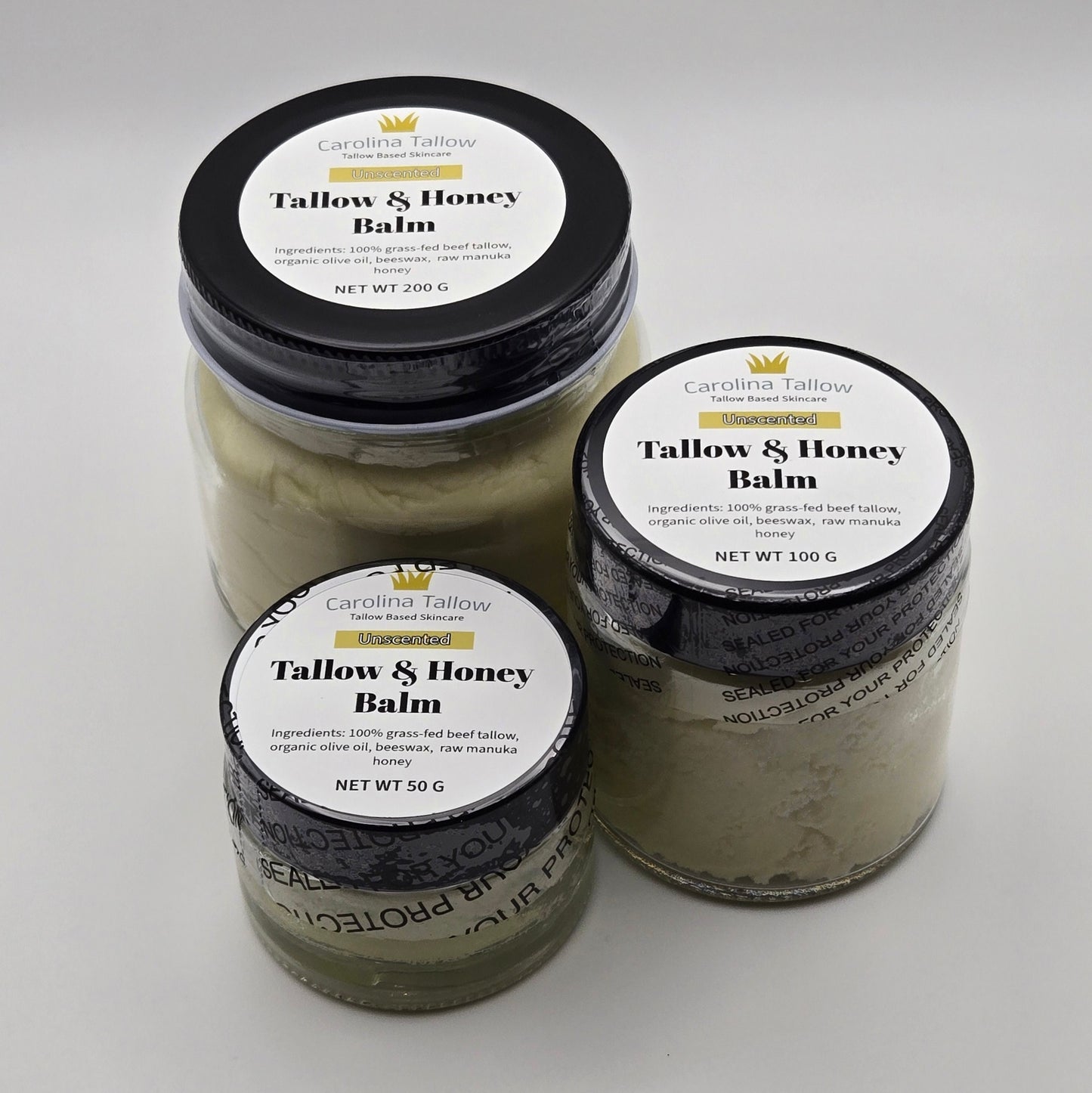 Unscented - Tallow & Honey Balm